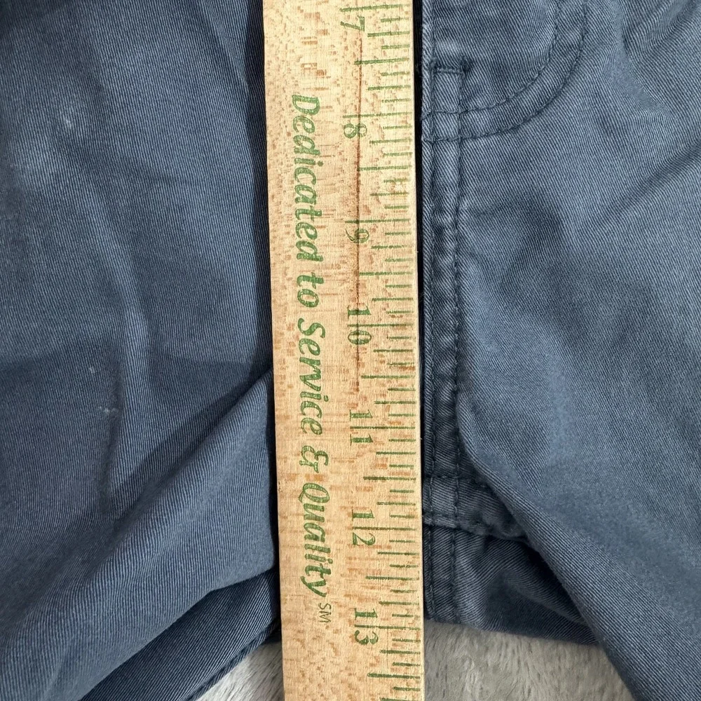 St Johns Bay Shorts Mens 38 Blue Comfort Stretch Cargo Trail Utility 9.5